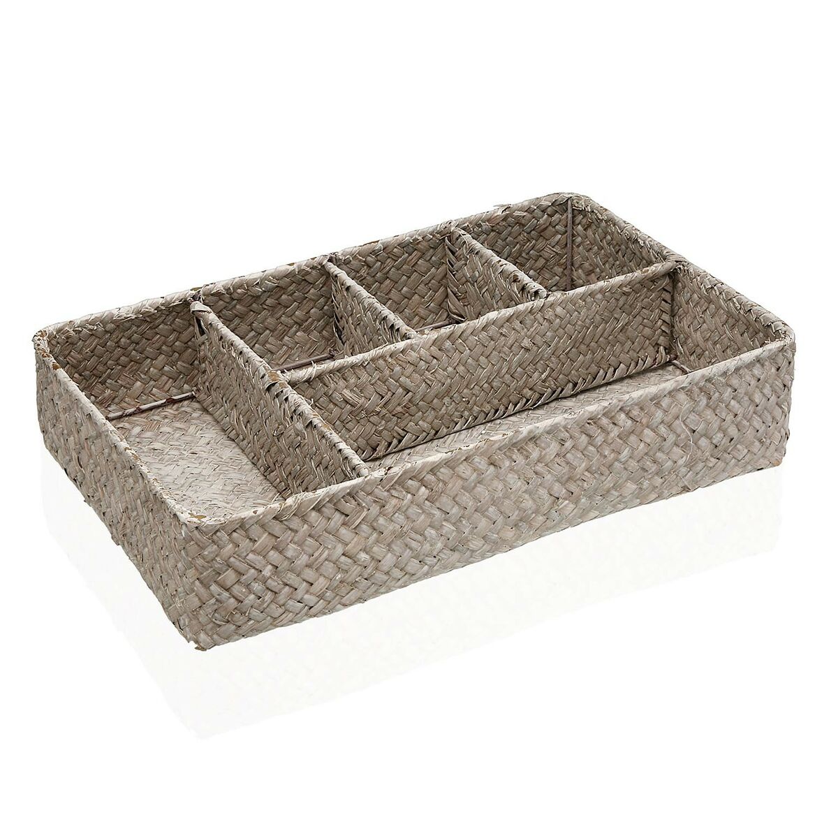 Schubladen-Organizer Versa Rattan Seetang 22 x 7 x 35 cm