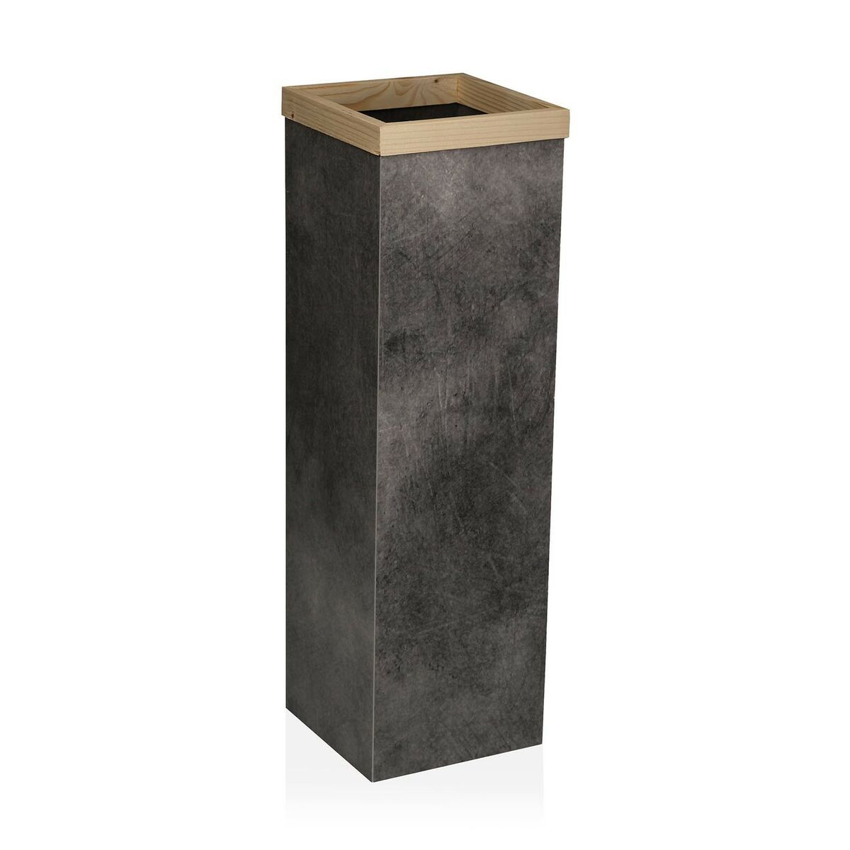 Regenschirmständer Versa Rennes Grau Kiefer Holz MDF (15 x 48 x 15 cm)