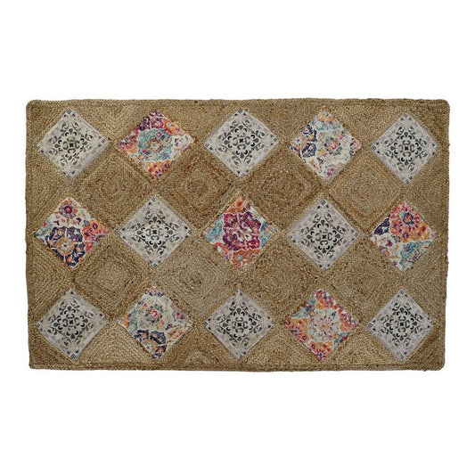 Teppich DKD Home Decor 8424001809516 160 x 230 x 0,5 cm natürlich Braun Bunt Boho