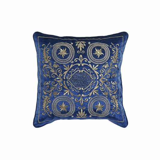 Kissen DKD Home Decor 8424001850341 Blau Gold 45 x 10 x 45 cm