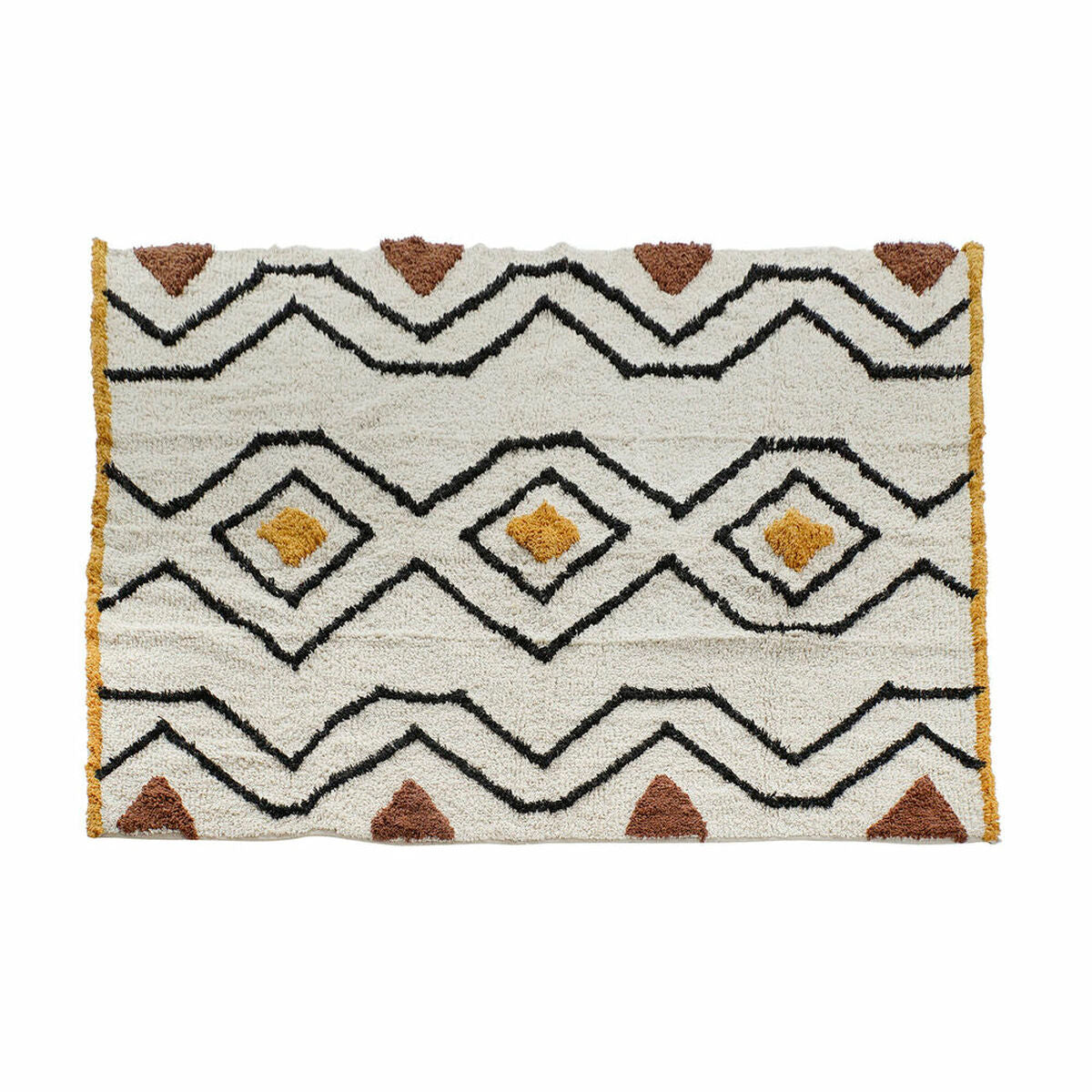 Teppich DKD Home Decor Baumwolle Boho (120 x 180 x 1 cm)