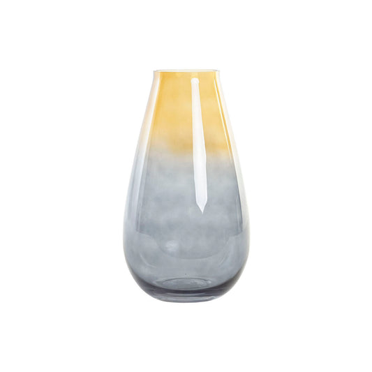 Vase DKD Home Decor zweifarbig Kristall 15 x 15 x 25 cm (15 Stücke)