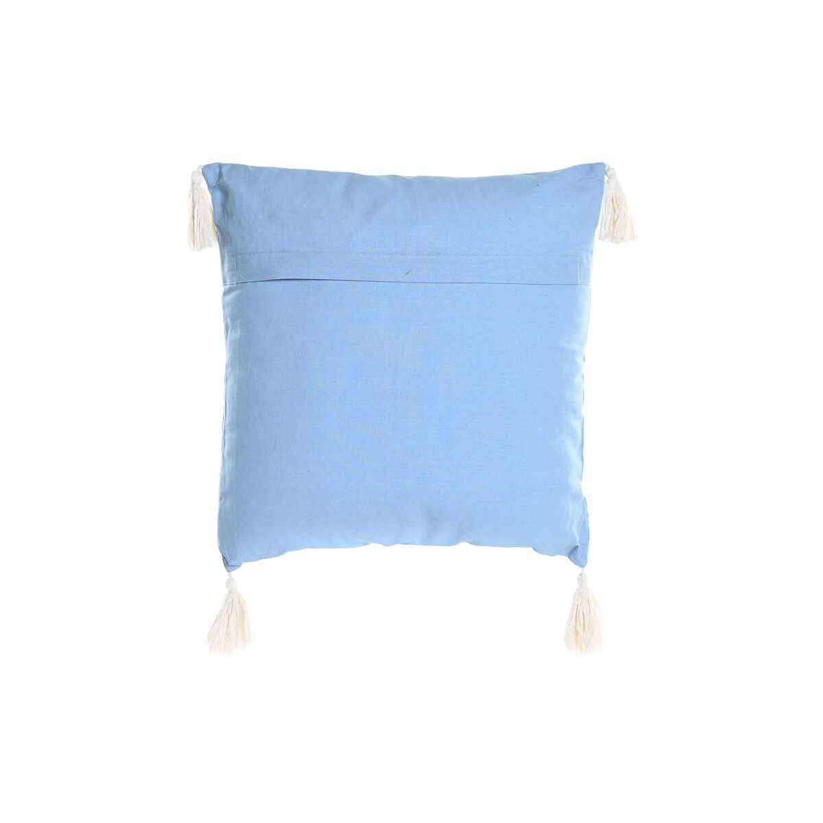 Kissen DKD Home Decor 40 x 15 x 40 cm Blau Weiß