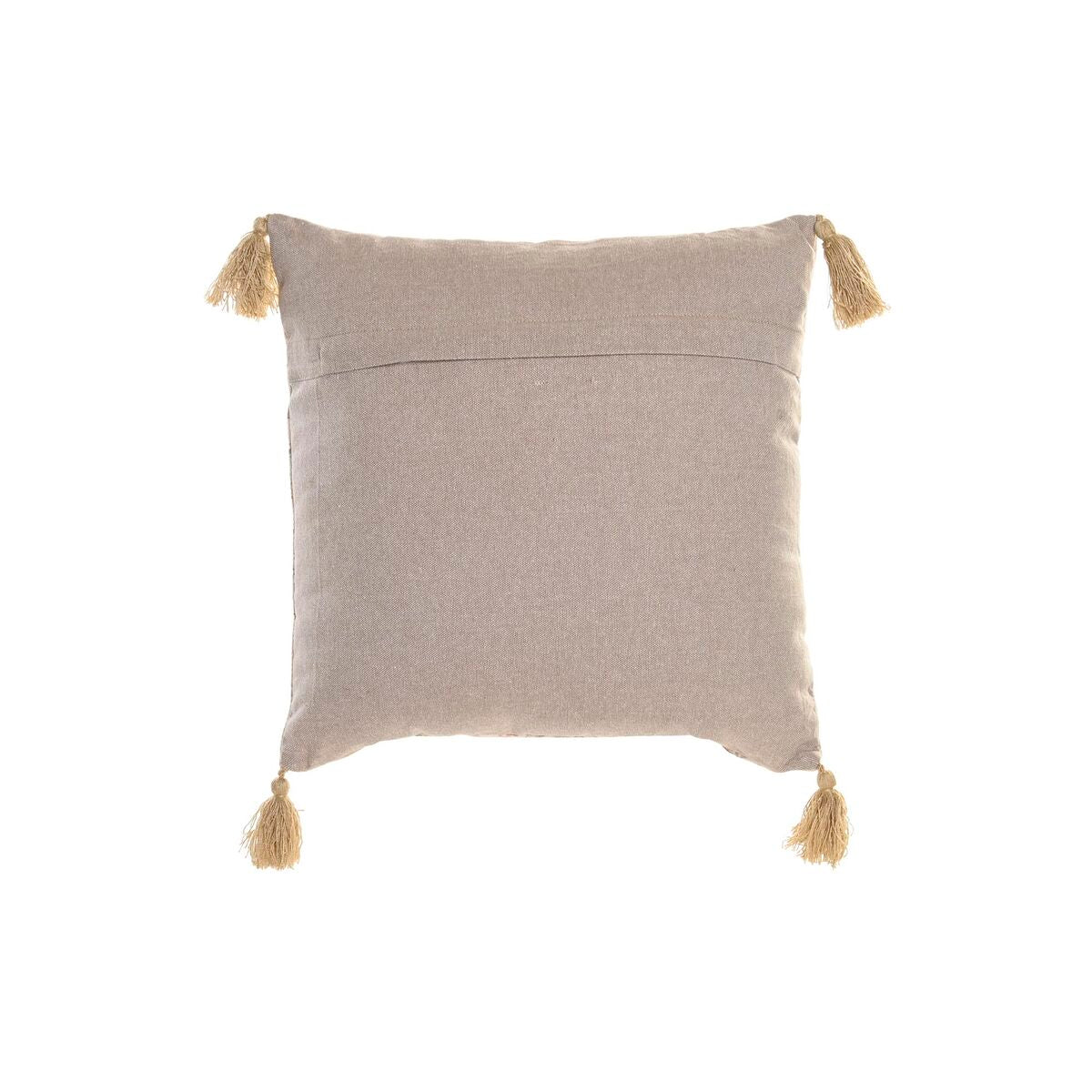 Kissen DKD Home Decor Beige karriert 40 x 15 x 40 cm