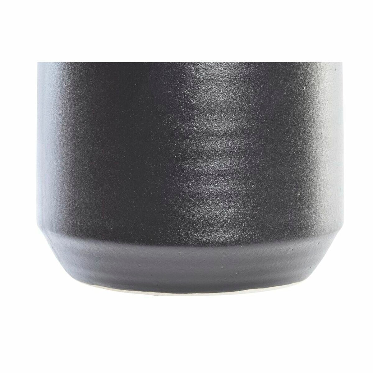 Vase DKD Home Decor Schwarz Porzellan Moderne 15 x 15 x 32 cm