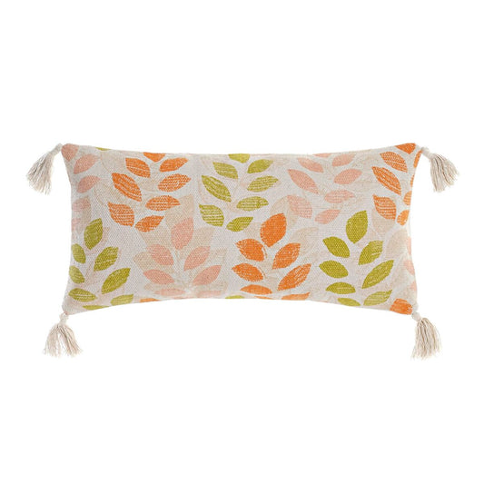 Kissen DKD Home Decor 60 x 10 x 30 cm Beige Bunt Blomster