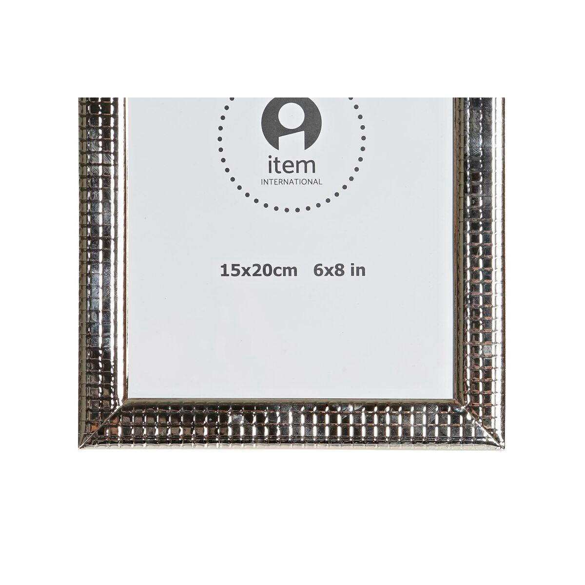 Fotorahmen DKD Home Decor Silberfarben Metall Shabby Chic 17 x 2 x 22 cm