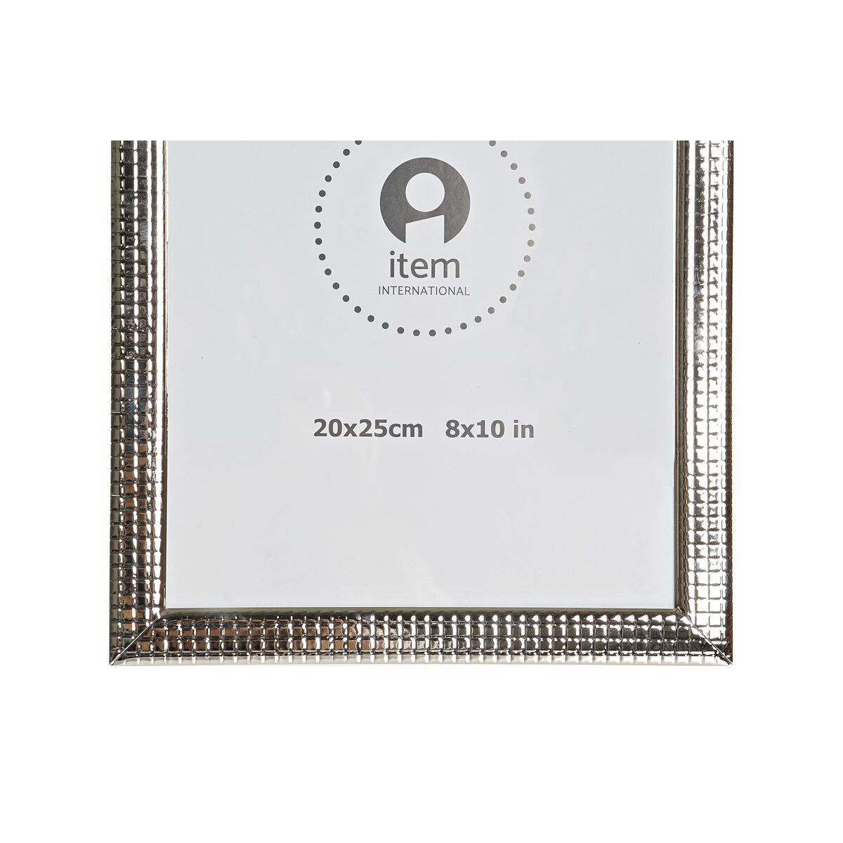 Fotorahmen DKD Home Decor Silberfarben Metall Shabby Chic 22 x 2 x 27 cm