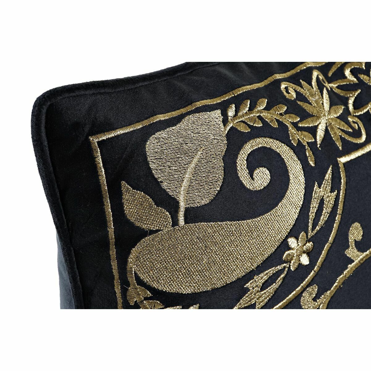 Kissen DKD Home Decor Schwarz Gold 45 x 10 x 45 cm Araber