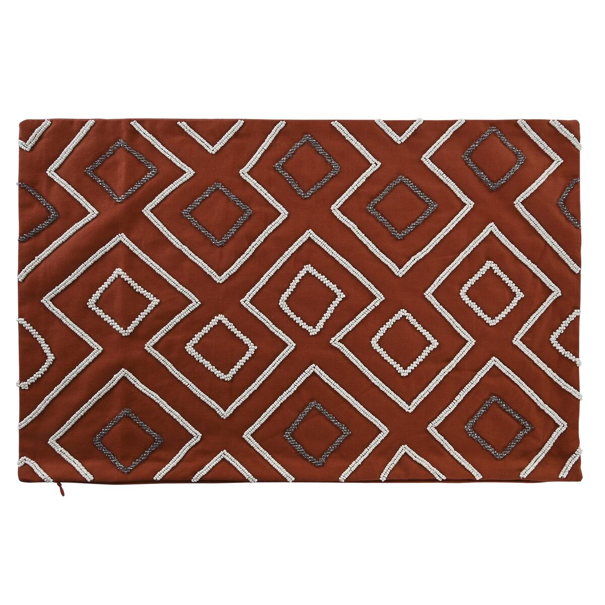 Kissenbezug DKD Home Decor 60 x 1 x 40 cm Terrakotta Geometrisch