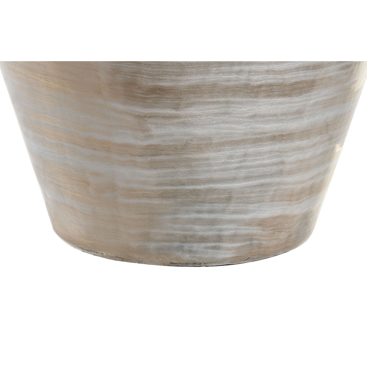 Vase DKD Home Decor Bunt Aluminium Kristall Moderne 25 x 25 x 43 cm