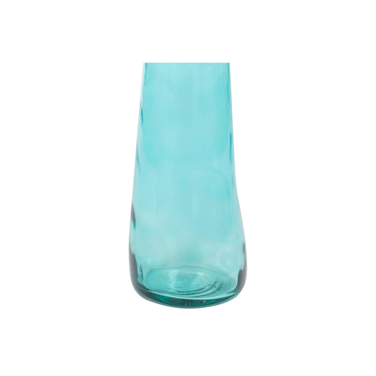 Vase DKD Home Decor 18 x 18 x 120 cm Himmelsblau Verre trempé