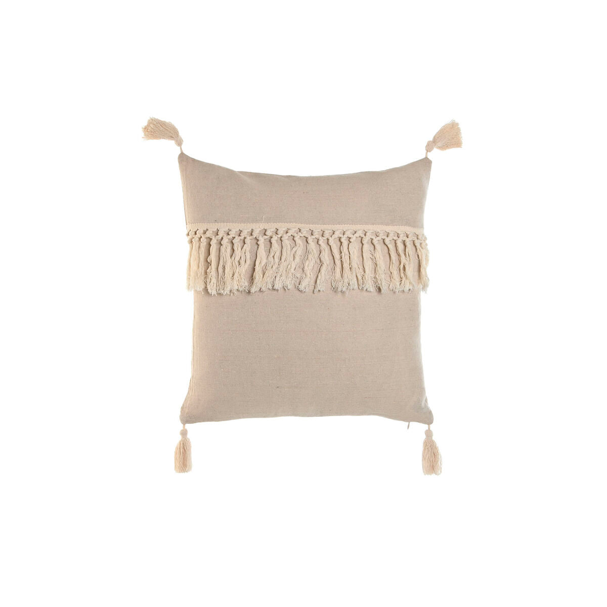 Kissen Home ESPRIT Beige 45 x 15 x 45 cm