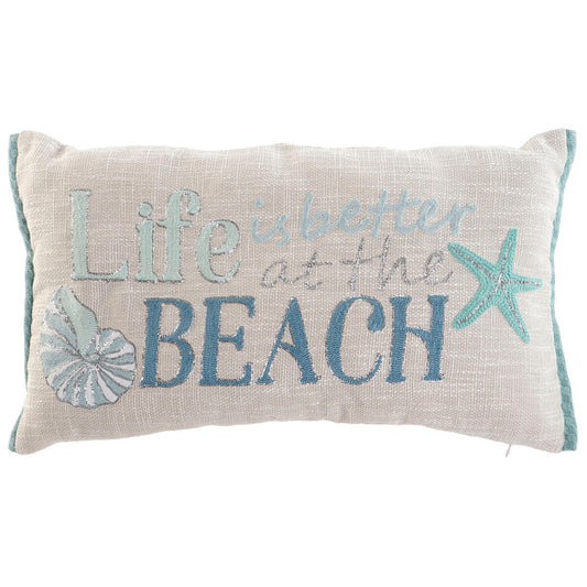 Kissen Home ESPRIT Beach Mediterraner 60 x 10 x 35 cm