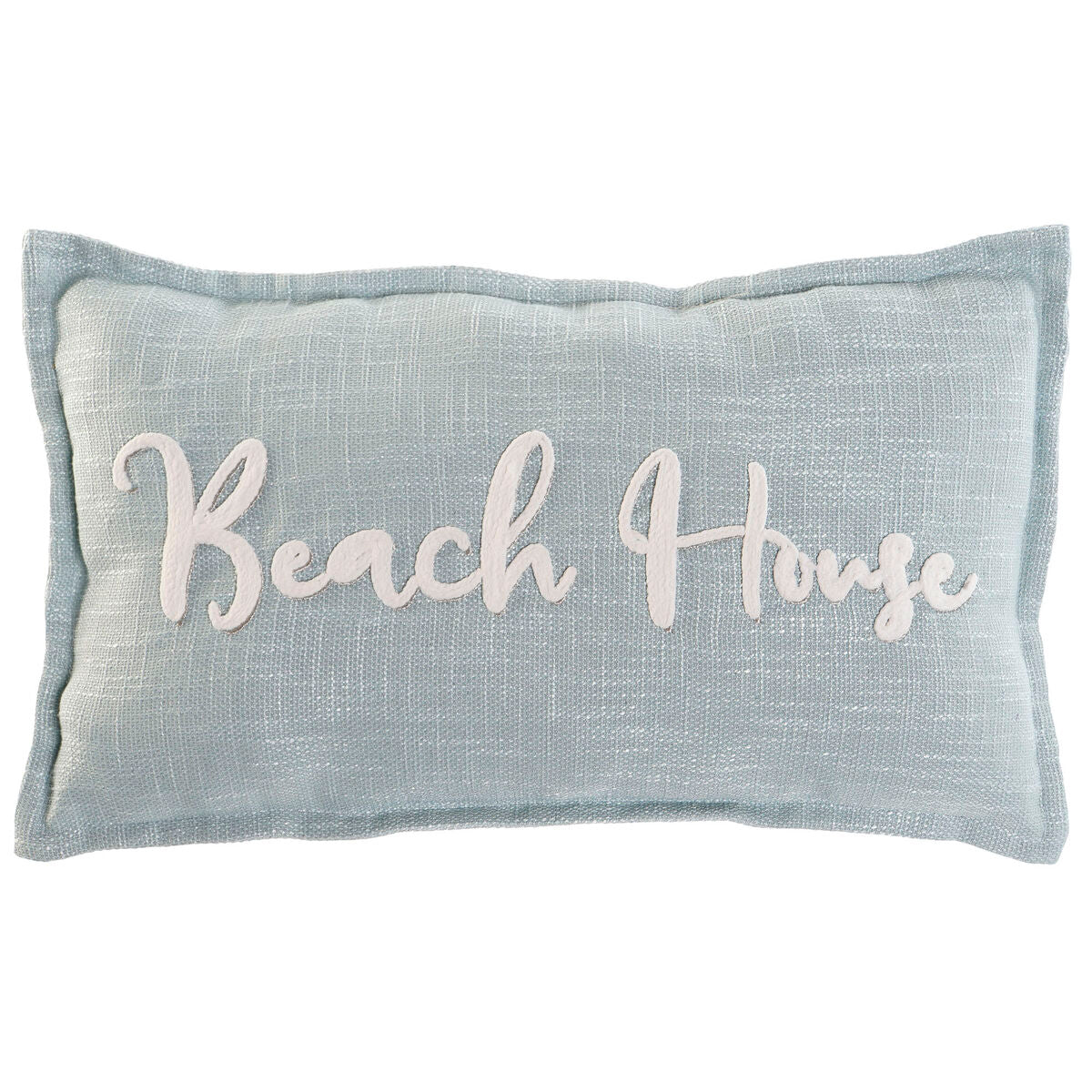 Kissen Home ESPRIT Beach Weiß Himmelsblau Mediterraner 60 x 10 x 35 cm