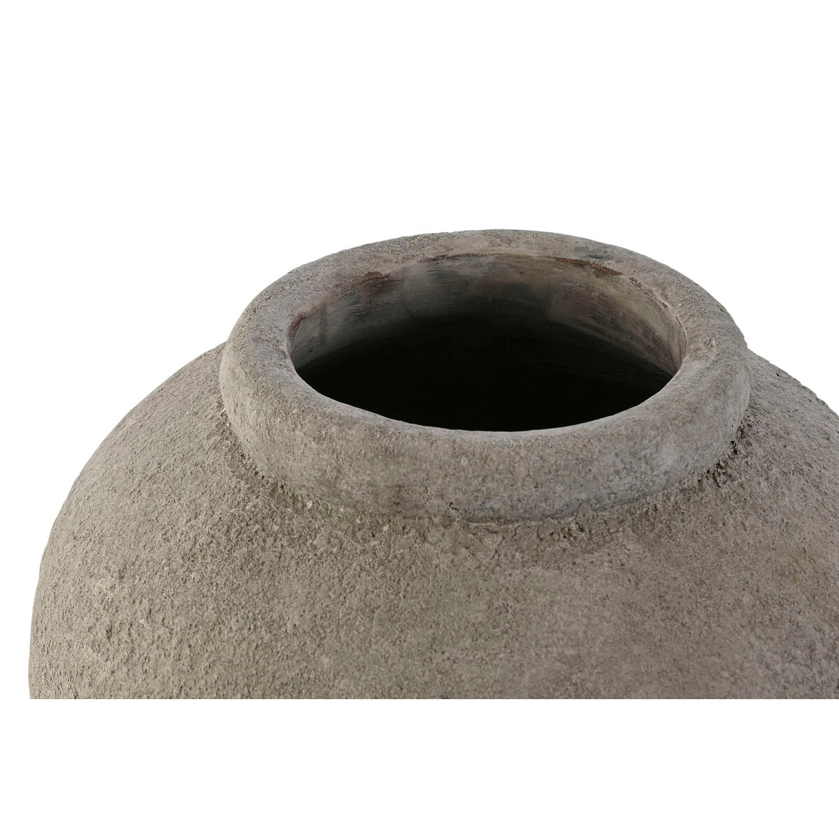 Vase Home ESPRIT Grau Zement 29 x 29 x 30 cm