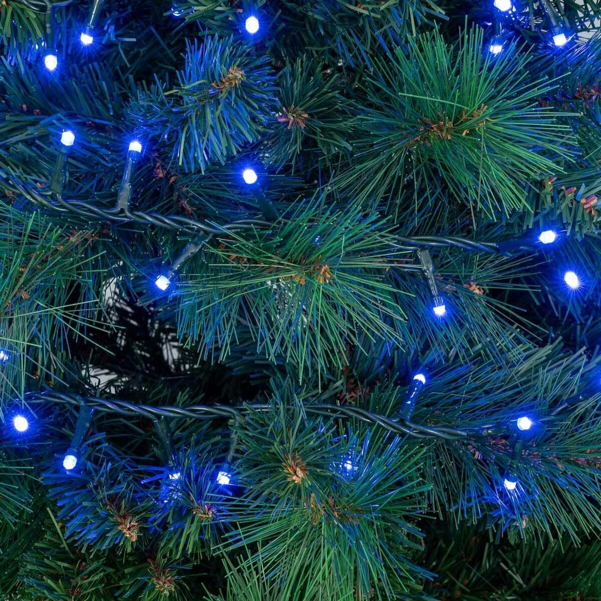 LED-Lichterkette 5 m Blau Weiß 3,6 W Weihnachten