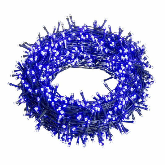 LED-Lichterkette 5 m Blau Weiß 3,6 W Weihnachten