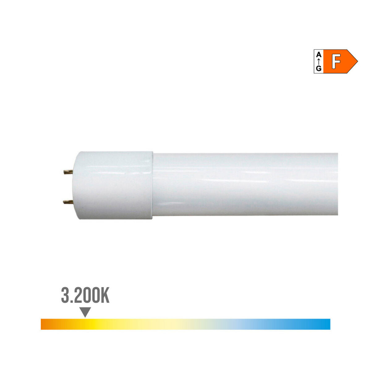 LED Röhre EDM F 18 W T8 1900 Lm Ø 2,6 x 120 cm (3000 K) (3200 K)