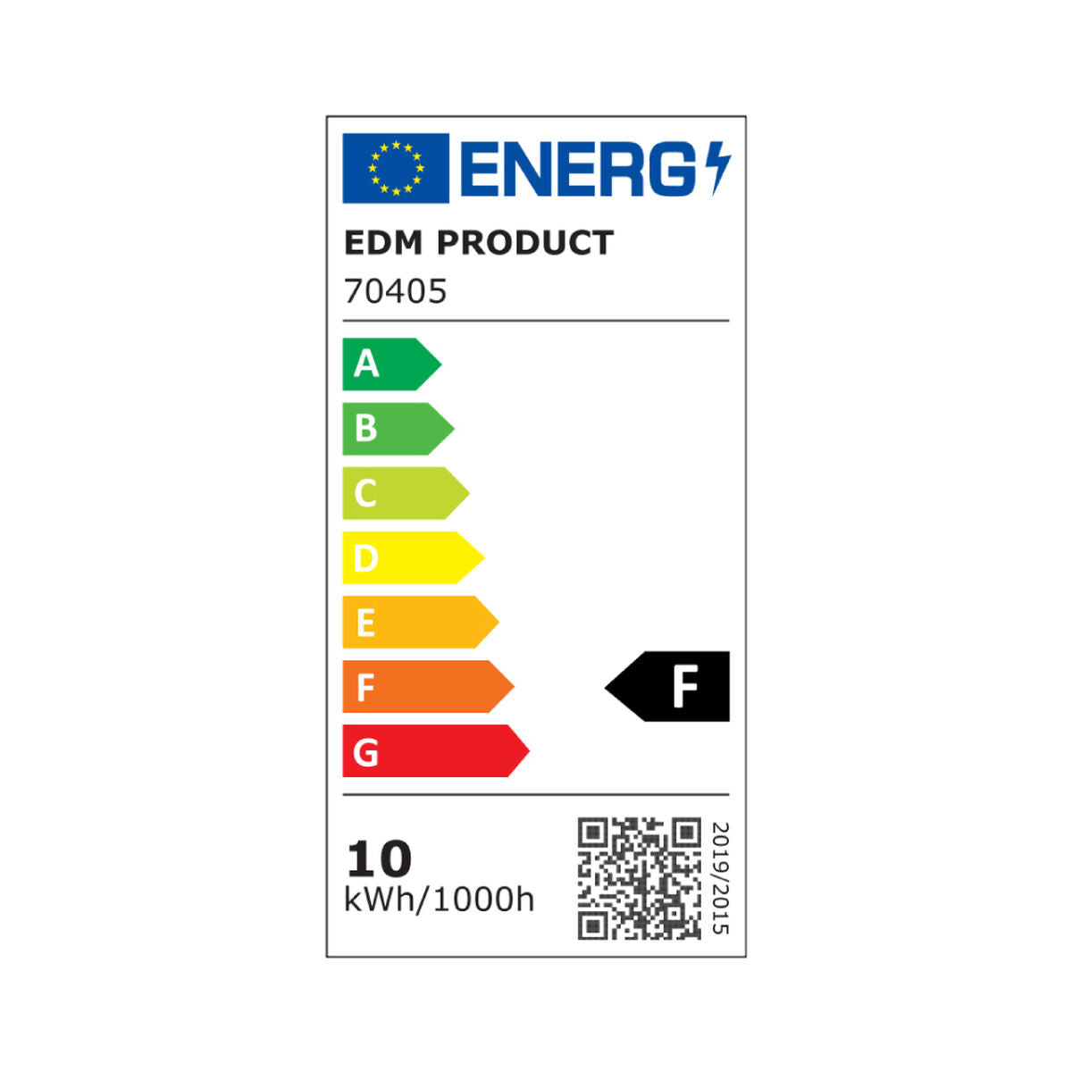 Flutlicht EDM 9,2 x 8,1 x 2,7 cm 2100 W 4000 K 800 lm