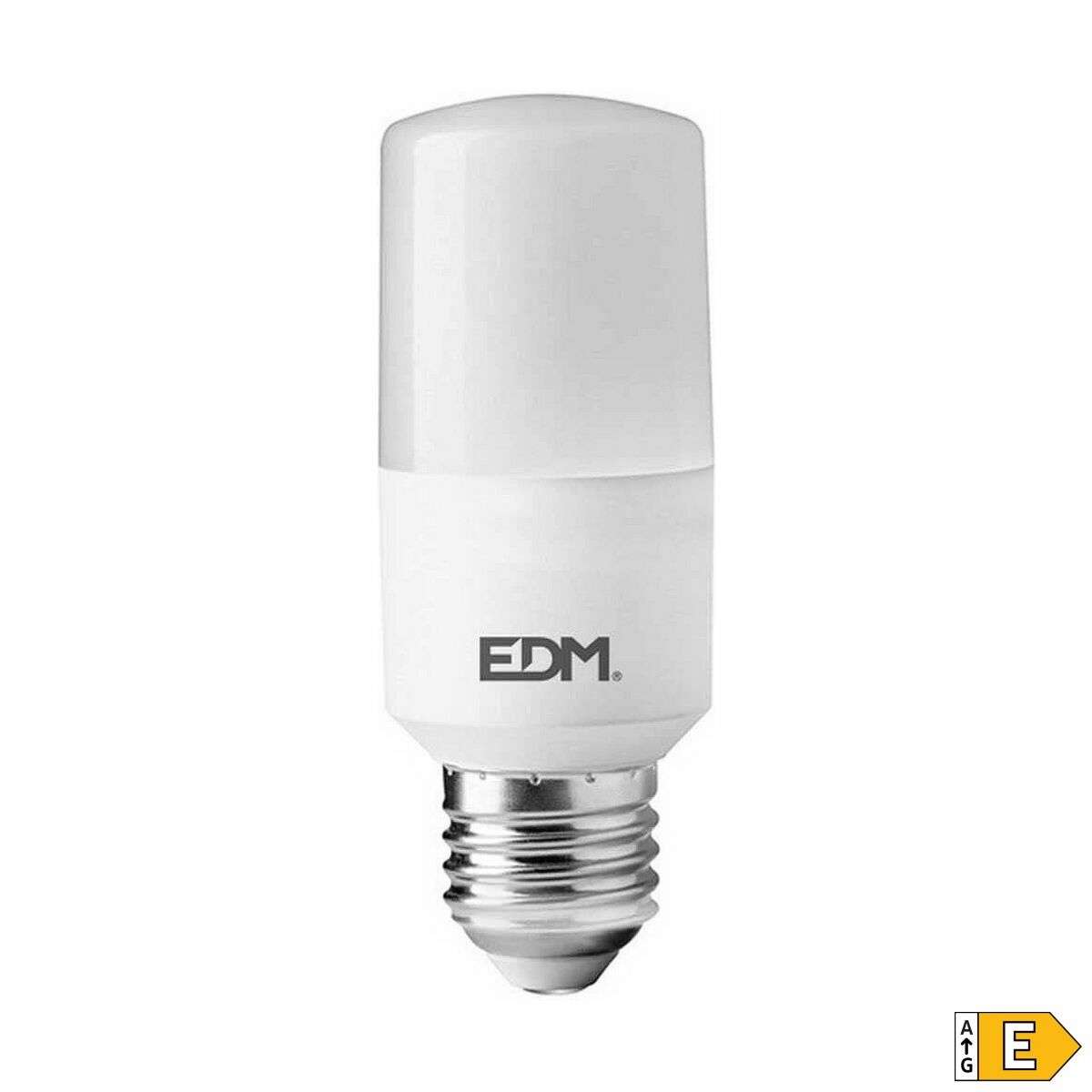 LED-Lampe EDM Röhrenförmig E 10 W E27 1100 Lm Ø 4 x 10,7 cm (4000 K)