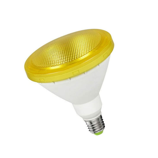 LED-Lampe EDM Gelb F 15 W E27 1200 Lm Ø 12 x 13,8 cm (RGB)