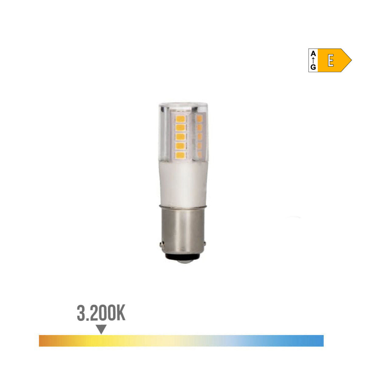 LED-Lampe EDM 700 lm E 5,5 W B15D Ø 1,7 x 5,7 cm (3200 K)