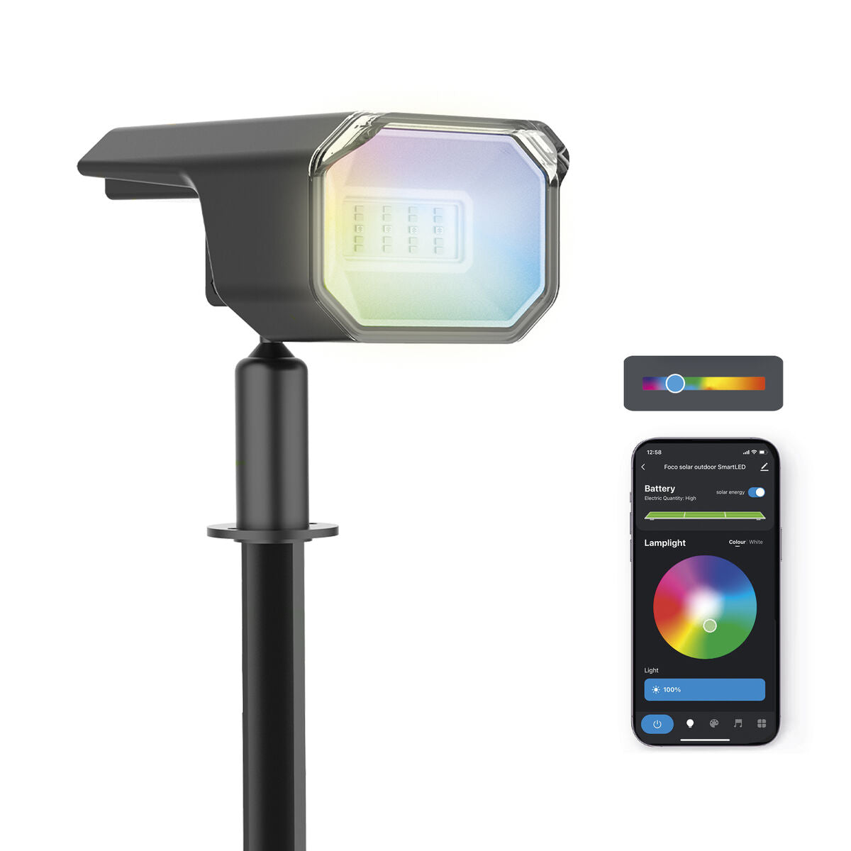 Solar Spotlight KSIX SmartLED