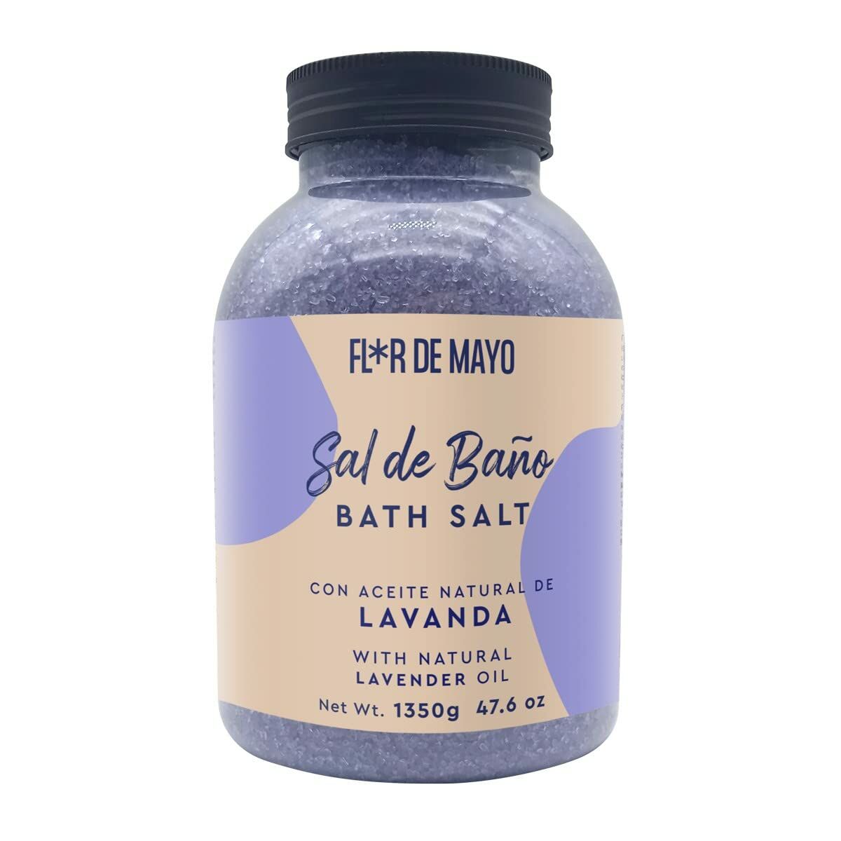 Badesalze Flor de Mayo Sal De Baño Lavendel 1,35 Kg