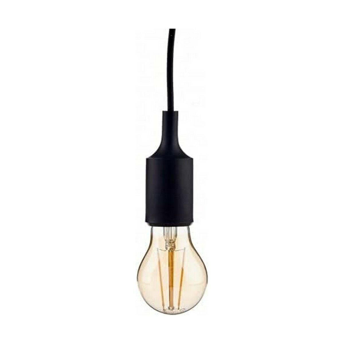 Deckenlampe Industriell Schwarz Kunststoff