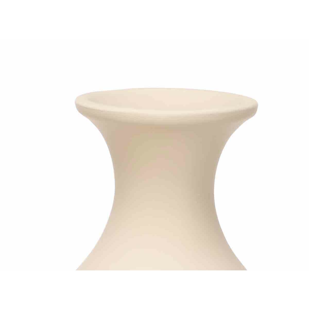 Vase Beige aus Keramik 27 x 48 x 27 cm