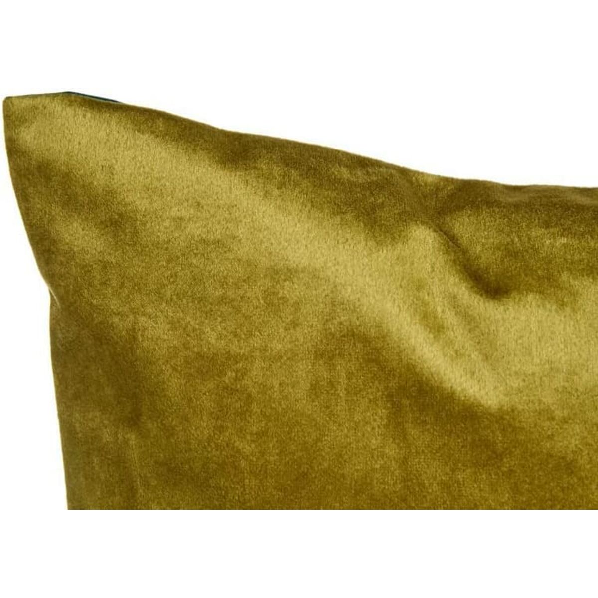 Kissen Polyester Samt grün (45 x 13 x 45 cm)