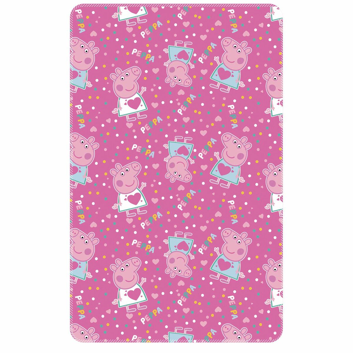 Decke Peppa Pig Cosy Corner Rosa (95 x 150 cm)