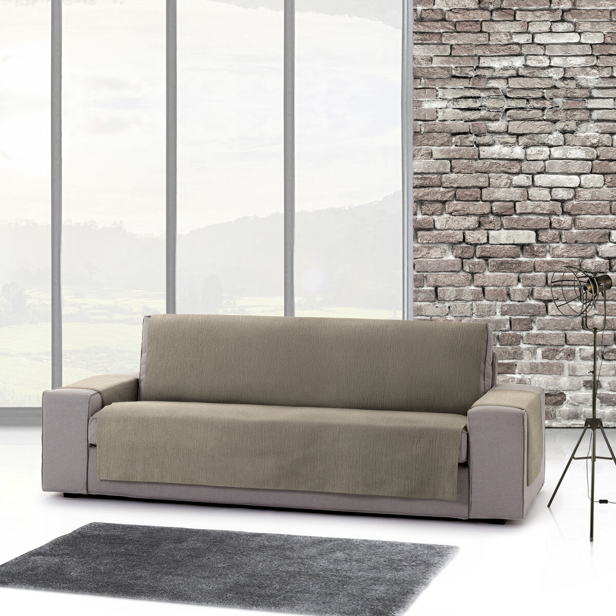 Sofabezug Eysa MID Braun 100 x 110 x 115 cm