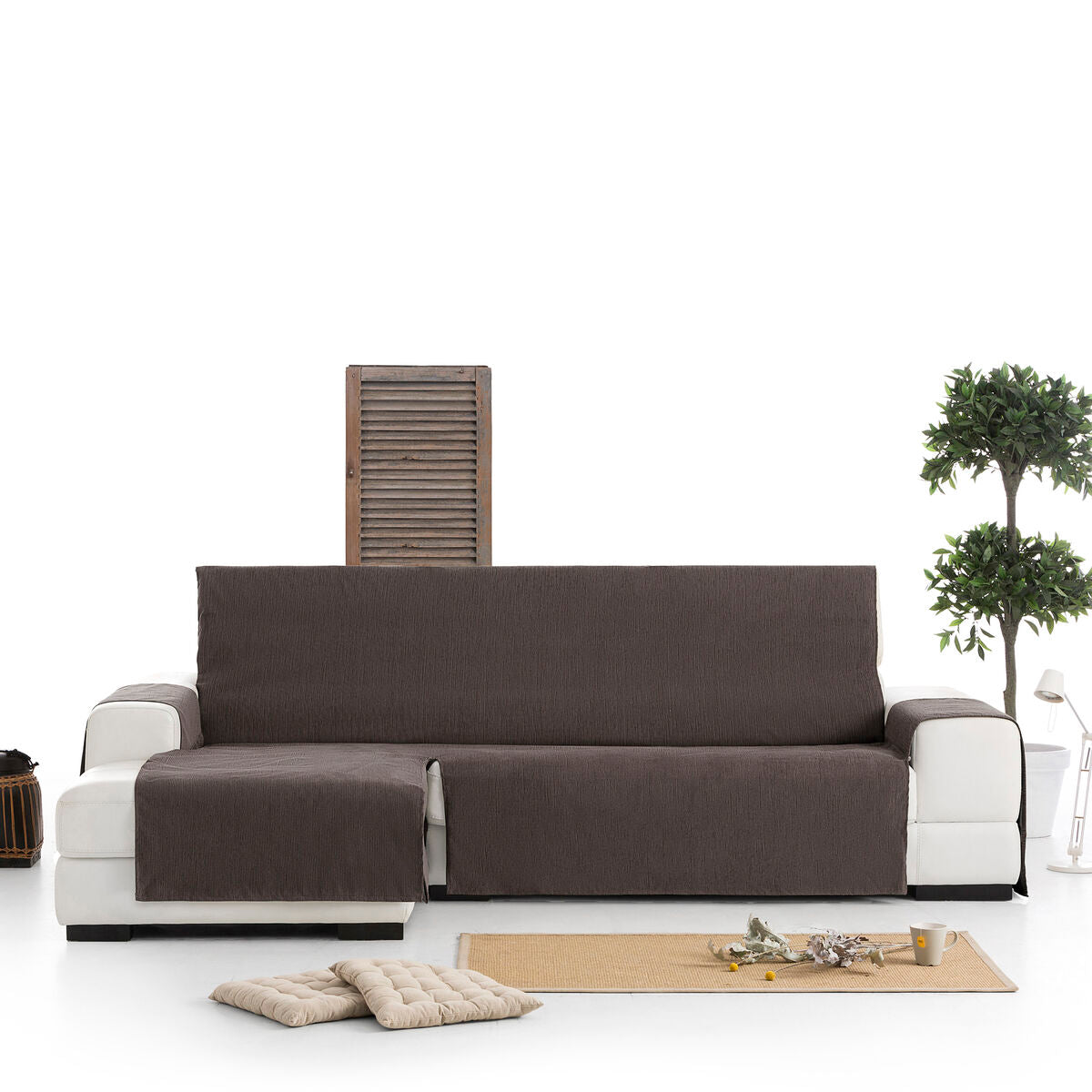 Sofabezug Eysa MID Braun 100 x 110 x 240 cm