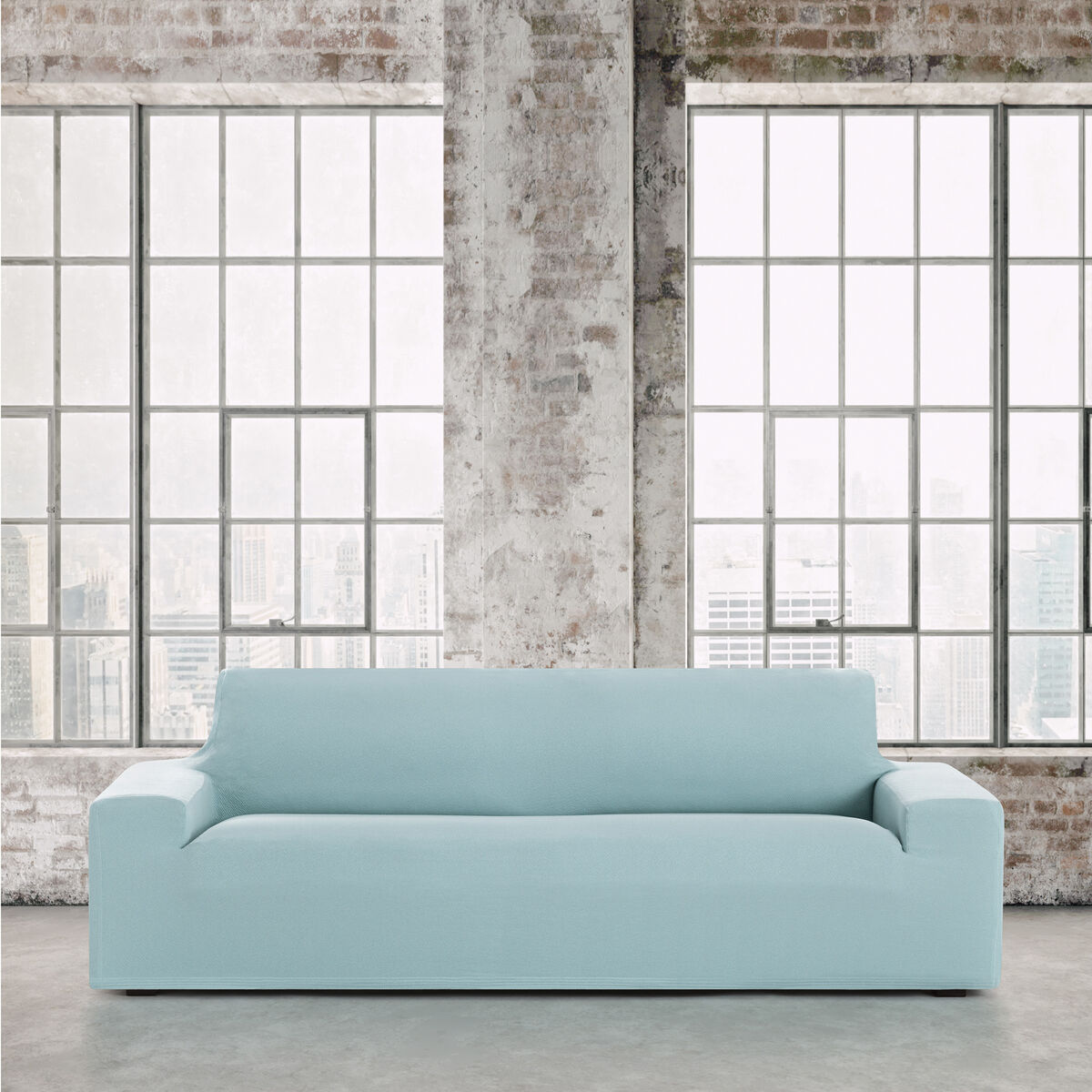 Sofabezug Eysa BRONX Aquamarin 70 x 110 x 210 cm