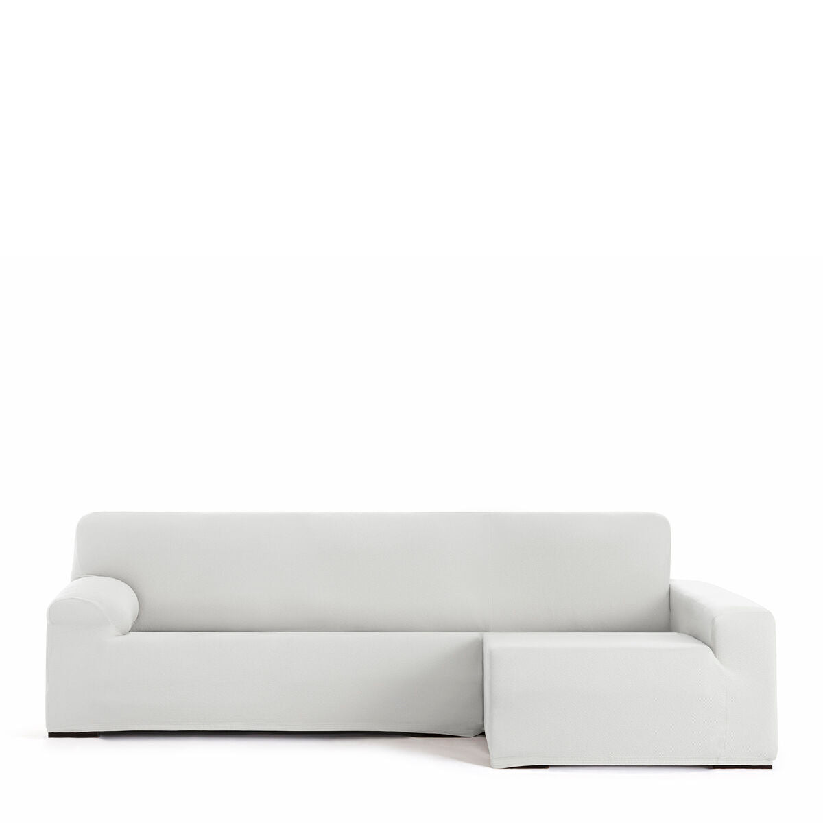 Bezug für Chaiselongue mit langem Arm rechts Eysa BRONX Weiß 170 x 110 x 310 cm