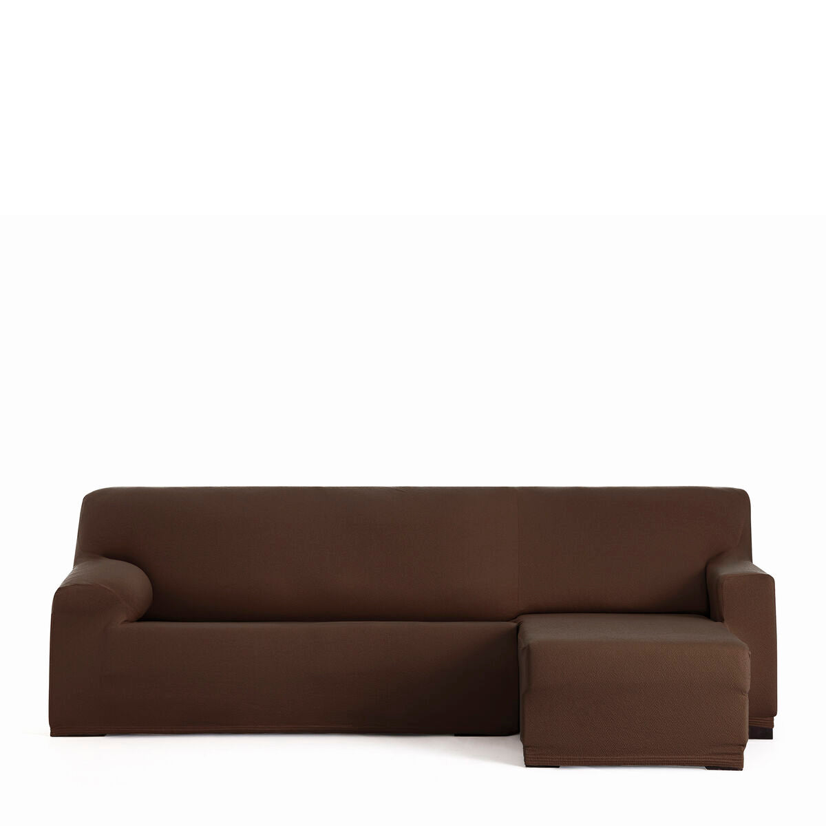 Abdeckung für Chaiselongue mit kurzem Arm rechts Eysa BRONX Braun 110 x 110 x 310 cm