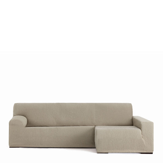 Bezug für Chaiselongue mit langem Arm rechts Eysa TROYA Hellbraun 170 x 110 x 310 cm