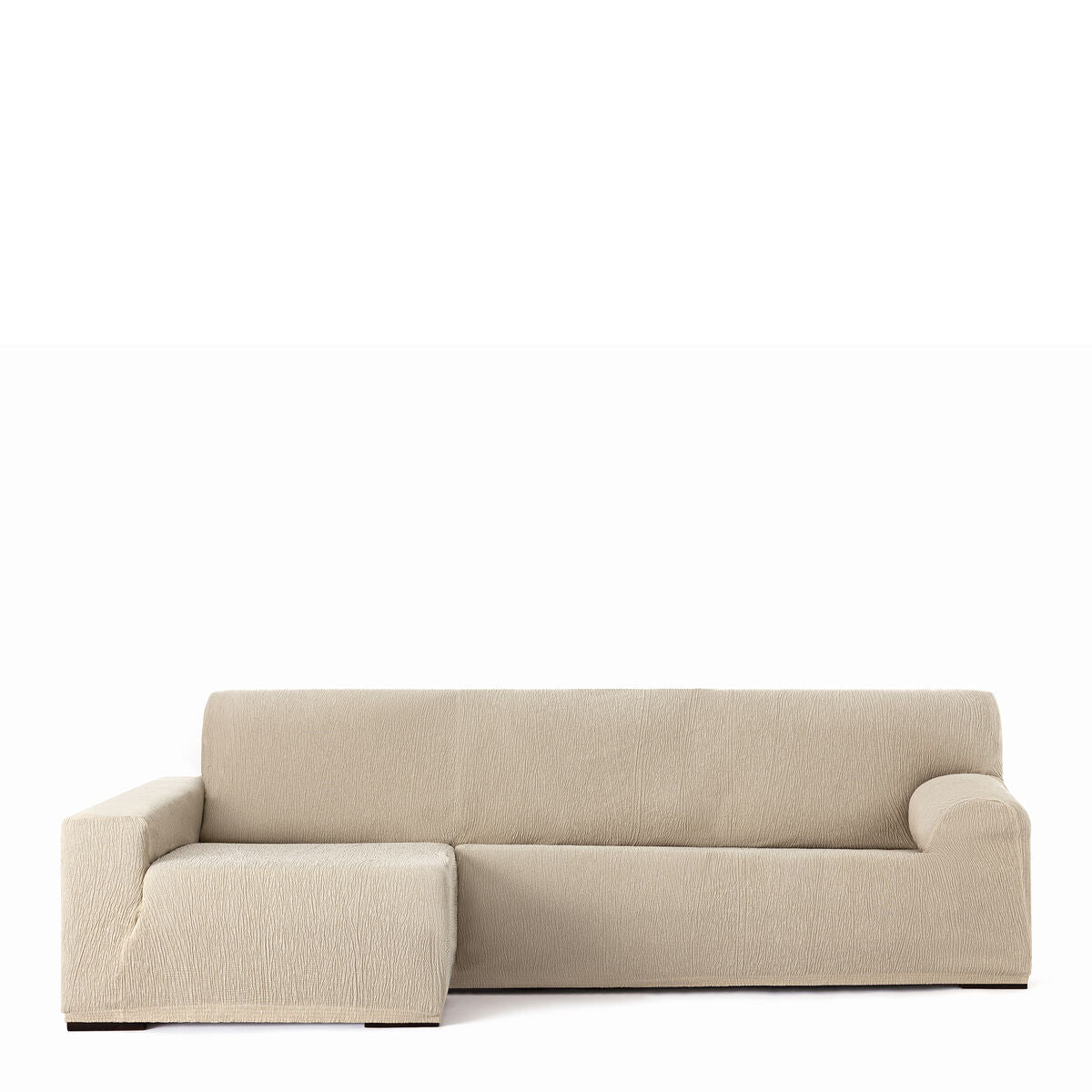 Bezug für Chaiselongue mit langem Arm links Eysa TROYA Weiß 170 x 110 x 310 cm