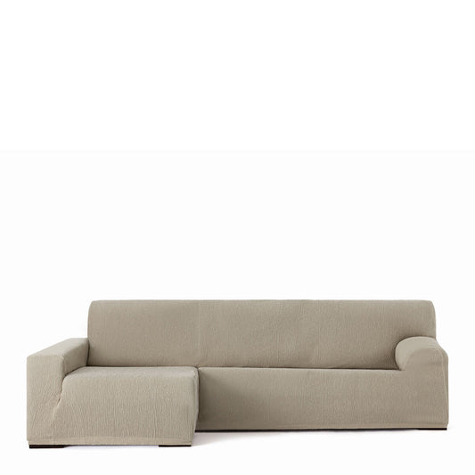 Bezug für Chaiselongue mit langem Arm links Eysa TROYA Hellbraun 170 x 110 x 310 cm