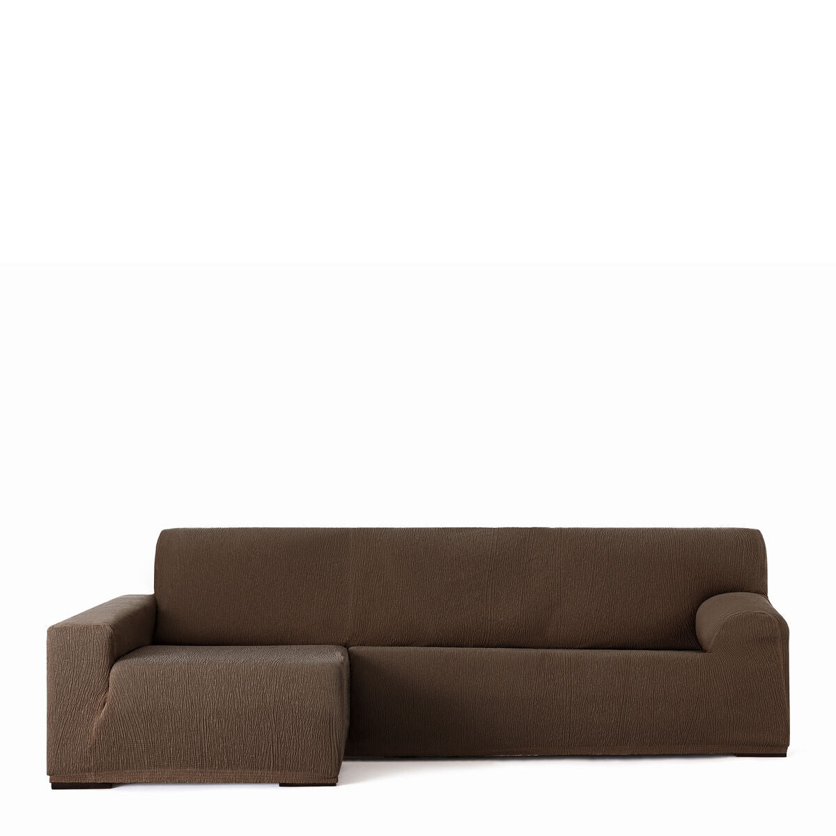 Bezug für Chaiselongue mit langem Arm links Eysa TROYA Braun 170 x 110 x 310 cm