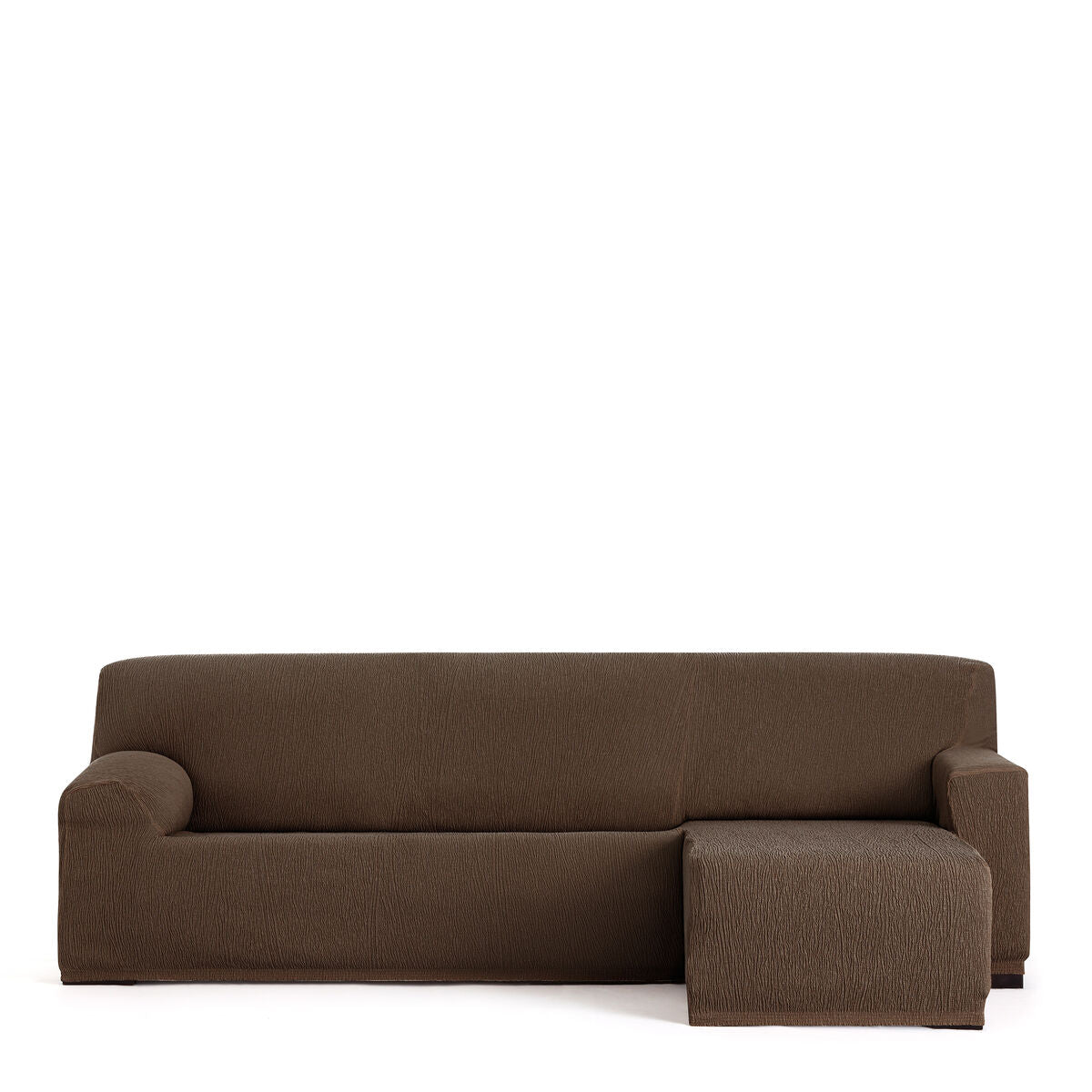 Bezug für Chaiselongue mit kurzem Arm links Eysa TROYA Braun 170 x 110 x 310 cm