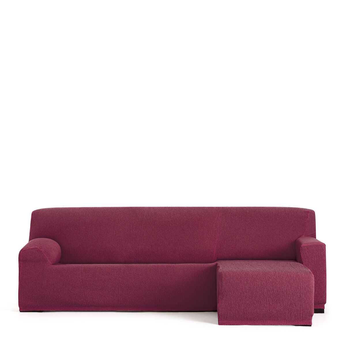 Bezug für Chaiselongue mit kurzem Arm links Eysa TROYA Burgunderrot 170 x 110 x 310 cm