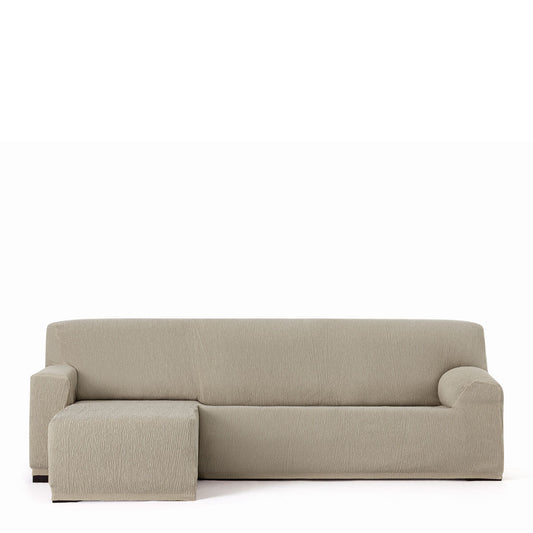 Bezug für Chaiselongue mit kurzem Arm links Eysa TROYA Hellbraun 170 x 110 x 310 cm