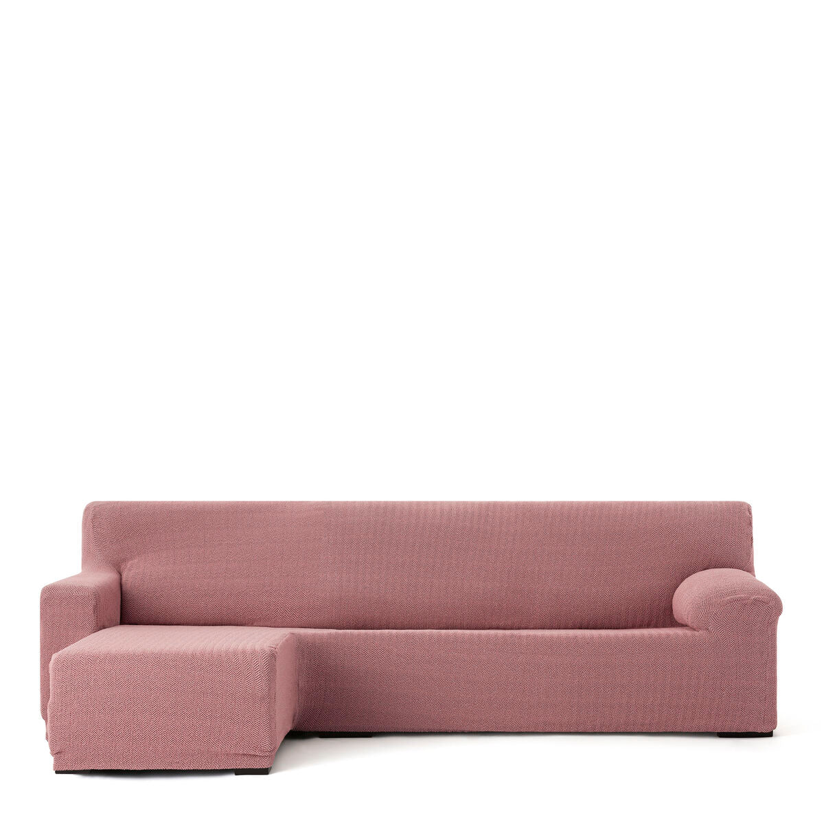 Bezug für Chaiselongue mit kurzem Arm links Eysa JAZ Rosa 120 x 120 x 360 cm