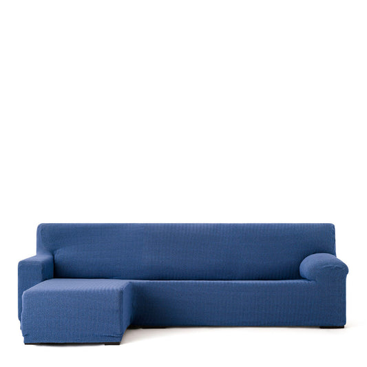 Bezug für Chaiselongue mit kurzem Arm links Eysa JAZ Blau 120 x 120 x 360 cm