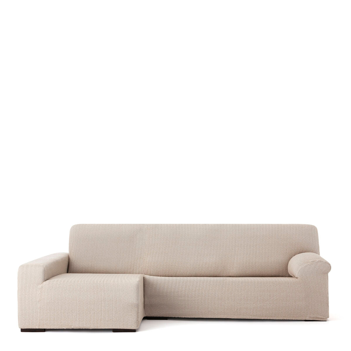 Bezug für Chaiselongue mit langem Arm links Eysa JAZ Beige 180 x 120 x 360 cm