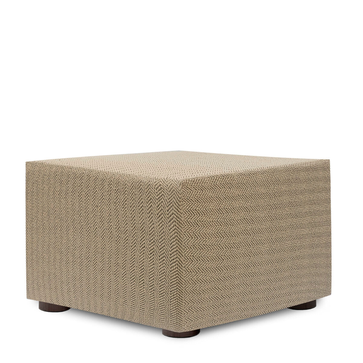 Puff-Abdeckung Eysa JAZ Beige 100 x 65 x 100 cm