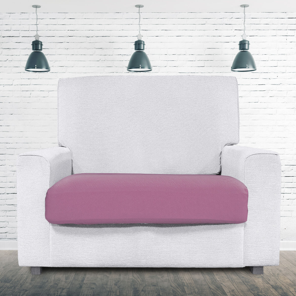 Sofabezug Eysa BRONX Rosa 60 x 15 x 55 cm